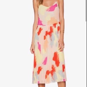 1. State Watercolor Midi Dress
